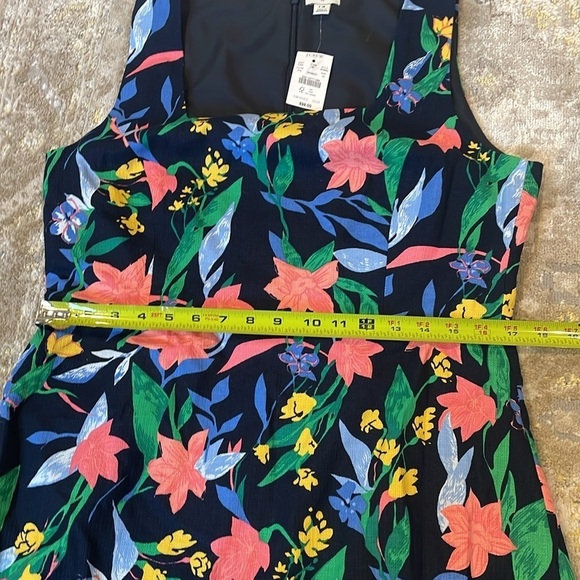 J. Crew Factory Floral Dress NWT - Picture 9 of 12